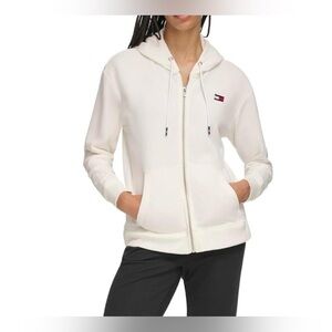 💥Tommy Hilfiger White  Hoodie Sweatshirt